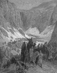 British Army entering the Bolan Pass ...