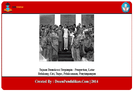 Tujuan Demokrasi Terpimpin Pengertian Latar Belakang Ciri