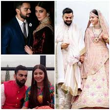 They often post messages to each other on social media and are pictured attending social events together. Anushka Sharma Virat Kohli Wedding Designer Sabyasachi Reveals Details Of Mehendi Engagement And Marriage Outfits Photos Ibtimes India