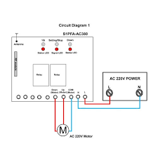 Actros power supply rear module hm schematics. 120v 220v 380v Ac Motor Forward Reverse Wireless Remote Control Switch