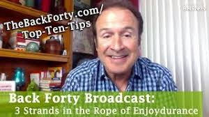 3 Strands in the Rope of Enjoydurance