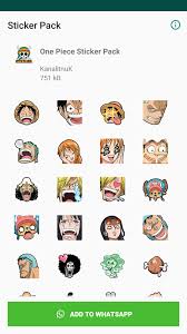 Maybe you would like to learn more about one of these? 35 Best One Piece Whatsapp Sticker Terlengkap Romancaption
