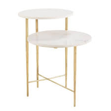Sans doute le plus bel essai marqué par une équipe de rugby. End Table With 2 White Marble Tops Bonnie Maisons Du Monde