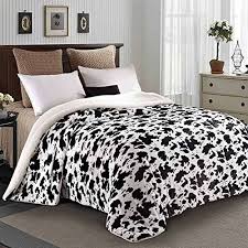 Check spelling or type a new query. 20 Lakes Plush Cow Print Sherpa Blanket Queen Full Size Buy Online In Aruba At Aruba Desertcart Com Productid 21650283