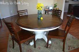 Chalk Paint Table Makeover Staining Wood Staining Furniture Diy Table Top