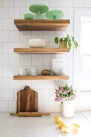 How To Make Diy Floating Shelves Live Free Creative Co Affordable and fun to install, kitchen shelves make everything. how to make diy floating shelves live