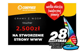 1,430,898 likes · 69,112 talking about this. Aukcja Wosp 2020 Voucher 2 500zl Na Stworzenie Strony Www Z Candyweb Pl