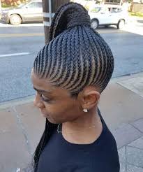 It is always a gorgeous sight when a woman walks into the room with braided hair. Braided Ponytail Hairstyle For Black Woman Hairstyle For Women