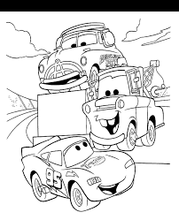 Print wonderful coloring pages and give your child unforgettable moments in the world of creativity, which he will spend not only with fun, but … Hudson Hornet Tow Mater And Lightning Mcqueen