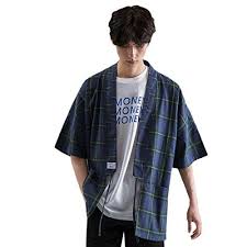 Coups de cœur meilleurs ventes par ordre alphabétique : Qiyun Z Veste Style Kimono Japonais Taille Plus Pour Yukata Japonais Lache Pour Hommes Kimono Japonais Style Kimono Yukata
