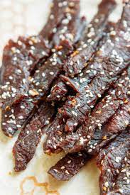 Teriyaki Beef Jerky Recipe In 2021 Beef Jerky Beef Recipes Teriyaki Beef Jerky