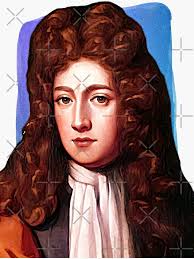 Natural Philosopher Robert Boyle illustration Sticker