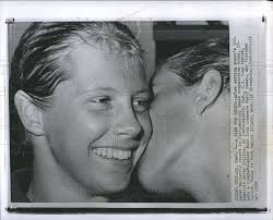 1959 Press Photo BECKY COLLINS, olympic swimmer