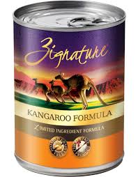 Zignature Dog Canned Food Kangaroo 13 Oz Case