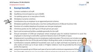With effect from (w.e.f) year of assessment (ya) 2008, a labuan entity can make an Introduction To Employment Income Allowable Expenses And Exempt Benefits Acca Taxation Tx Uk Youtube