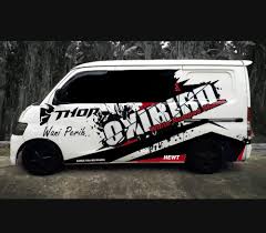 Gambar modif minibus kumpulan modifikasi mobil carry minibus berbagai foto modifikasi kumpulan modifikasi mobil carry minibus memang amat banyak yang beredar di dunia maya namun perlu kalian ketahui gambar modif kita berikut ialah yang. Gambar Cutting Sticker Mobil Grand Max Blind Van Modifikasi Motor