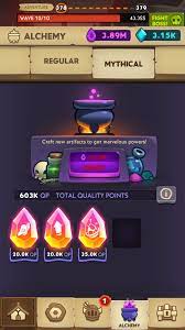 Aug 19, 2019 · much later in the game, starting somewhere at around stage 600, you start unlocking some very special mythical artifacts which give you massive advantages in almost a hero. Almost A Hero Artifact Guide And Optimisation Idle Games