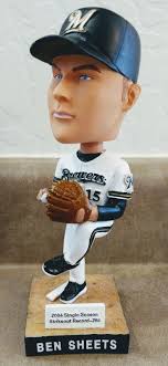 Milwaukee Brewers Ben Sheets bobblehead