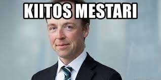 Huhtikuuta 1971 tampere) on helsinkiläinen perussuomalainen poliitikko, kielitieteilijä ja blogikirjoittaja. Kiitos Mestari Jussi Halla Aho Meme Generator