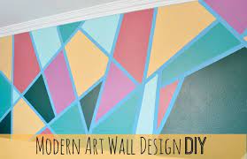 Getting Straight Paint Lines In 2021 Geometric Wall Paint Geometric Wall Wall Painting