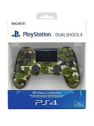 Black magma red v1 green camo glacier white arctic camo wave blue gold crystal blue camo midnight blue red camo magma red sunset orange steel black rose gold purple call of duty green titanium the last of us part ii. Playstation 4 Dualshock 4 Wireless Controller V2 Green Camouflage Very Co Uk