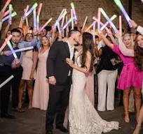 100 Customizable LED Foam Sticks: 16 Inch Party Favors for ...