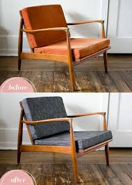 Box Cushion Makeover The Sweet Beast Furniture Makeover Mid Century Modern Furniture Modern Chairs