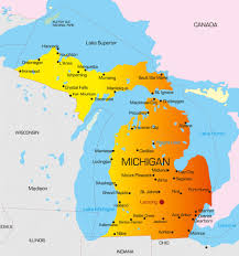 What is the zip code for southwest detroit mi? Michigan Map Guide Of The World