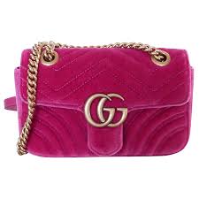 There are 189 gucci tasche for sale on etsy, and they cost $290.56 on average. Tasche Gucci Marmont Rosa Samt Pink Ref 155740 Joli Closet