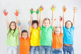 Affordable and search from millions of royalty free images, photos and super banner for kids zone in cartoon style with burst background. Group Of Multiracial Funny Children Funny Kids Hands Up World Stock Photo Picture And Royalty Free Image Image 56824870