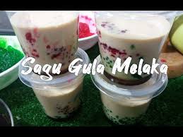 Azie kitchen like ===> sagu: Resepi Sagu Gula Melaka Yang Mudah Dan Sedap Dahaga Anda Pasti Hilang Cooking Ideas Youtube