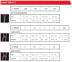 leatt z frame knee braces pair