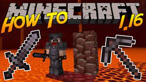 You can use it to upgrade weapons and armor, opening up a new world of possibilities in terms of gear. Minecraft 1 16 How To Craft Netherite Armour Tools Most Powerful Youtube