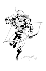 Billionaire, olliver queen, skilled archer, uses his skill to fight crime as a member of the justice lea. Green Arrow Coloring Pages
