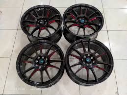 Velg rays r17 x 7,5 | h8 pcd 100/114,3 | et 45 | hyper black lip polish. Jual Velg Mobil Rays Bekas Jazz R17 Harga Murah