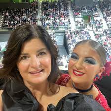 A special moment for Rachael & Darcey today at the worlds ♥️🥰