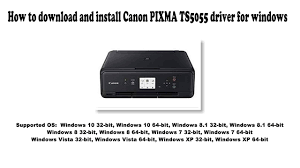 Find the latest firmware for your product. Canon Pixma Ts5055 Driver And Software Downloads