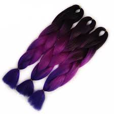 Only braids instead of twists. Purple Braiding Hair Ombre Two Tone High Temperature Fiber Expression Braiding Hair 100g Pcs Synthetic Braiding Hair Extensions Braid In Hair Extensions Braided Hairstyles Purple Braiding Hair