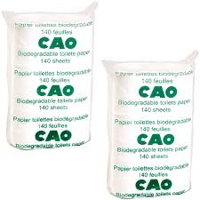The differences don't stop there. Papier Toilette Biodegradable Cao