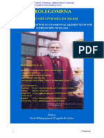 The nature of adab by prof syed muhammad naquib al attas on his book 'prolegomena to the metaphysics of islam'. Makalah Al Attas