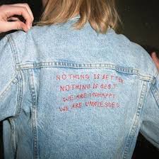 The Truth And Nothing But The Truth Kleidung Selber Nahen Jeansjacke Pimpen Kleidung