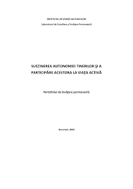 Inventarul nevoilor de dezvoltare profesională. Pdf SusÅ£inerea Autonomiei Tinerilor Si A ParticipÄrii Acestora La ViaÅ£a ActivÄ Portofoliul De InvÄÈare PermanentÄ