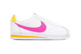 Nike S Classic Cortez Gets A Summery Update In Laser Fuchsia Nike Classic Cortez Nike Cortez Nike Classic