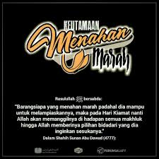 Menahan Amarah Instagram Marah Bijak