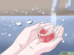 You can rest assured that the use of hydrogen peroxide for teeth is very safe, as long as you do not swallow. 4 Ways To Prevent Stains On Dentures Wikihow