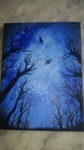 Black And Red Paintings Easy Very Easy Acrylic Painting For Beginners Use Only 4 Colors White Black Dark Blu Watercolor Paintings For Beginners Poster Color Painting Beginner Painting