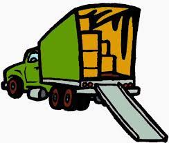 Cartoon Moving Truck Page 1 Line 17qq Com Moving men with truck and boxes.