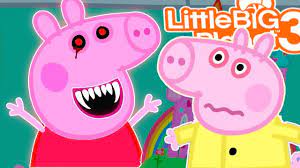 Peppa & her family set off to the park to celebrate the peppa pig pictures peppa pig images george pig po patrol peppa pig familie peppa pig puzzle games for kids puzzles for kids cumple peppa pig torta baby shower pig party kids prints fun. Peppa Pig Creepy Littlebigplanet 3 Youtube