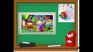 Pelajaran Sbdp Materi Perbedaan Mewarnai Menggunakan Crayon Pensil Warna Dan Spidol Kelas 2 Youtube