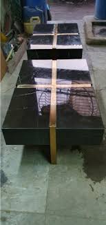 There are numerous types of center tables available today, varying across size, shape, and design. Black Metal Italian Center Table Warranty 3 Years Rs 35000 Piece Id 21571583655